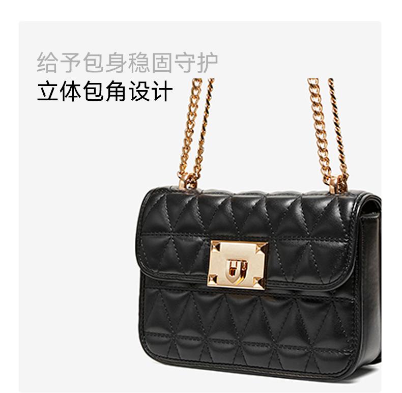 Best 26 Summer Shopping Mall Same Quilted Bag Retro Single Shoulder Crossbody Bag for Women JB265BX6
