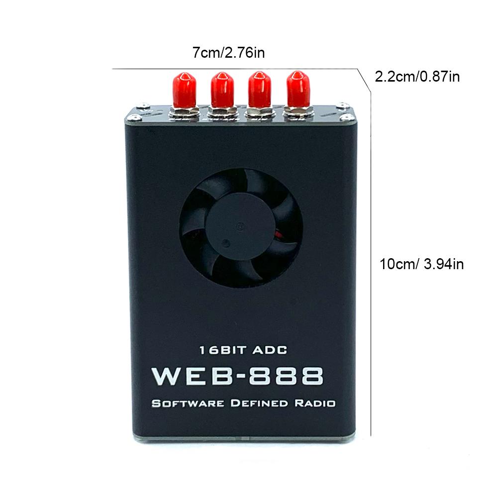 Web-888 16Bit ADC Web Software Defined Radio 62M Bandwidth 10 KHz To 60 MHz HF VHF SDR Radio Receiver SDR Receiver Radio for Ham