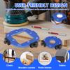 Woodworking Router Corner Radius Template Durable Aluminum Alloy Router Templates  8 Radius to Choose for Furniture Edges or DIY