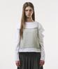 Podeowedeo Cutout Shoulder T-Shirt (White)
