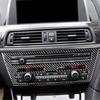 Carbon Fiber Interior Radio Console Cover Trim For BMW 6 Series F12 F13 2011-18