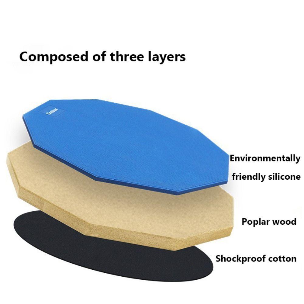 Anti-slip Silent Practice Drum Pad 12 Inch Dumb Drum Pad Percussion Board  Percussion Accessories