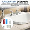 2025 Upgrade 97479 Stem Extension Kit for Moen Monticello Series Widespread Bathroom Sink Faucet replacement parts for Moen 1222 1224