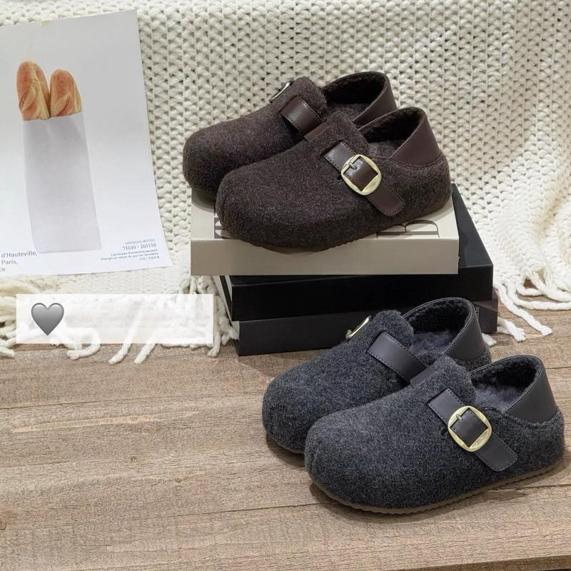 New Autumn and Winter Shoes: Thick-soled and Fleece Cotton Shoes for Women