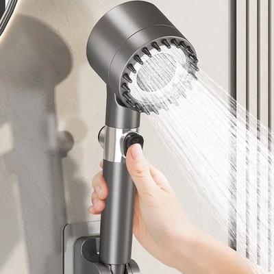 Soffione doccia a 3 modalità Soffione doccia ad alta pressione Soffione doccia con massaggio ad acqua con elemento filtrante Accessori per il bagno