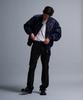 NOTRE ARTS Corduroy Bootcut Pants - Black