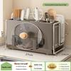 Wall-Mounted Multi-functional Kitchen Knife & Utensil Organizer
