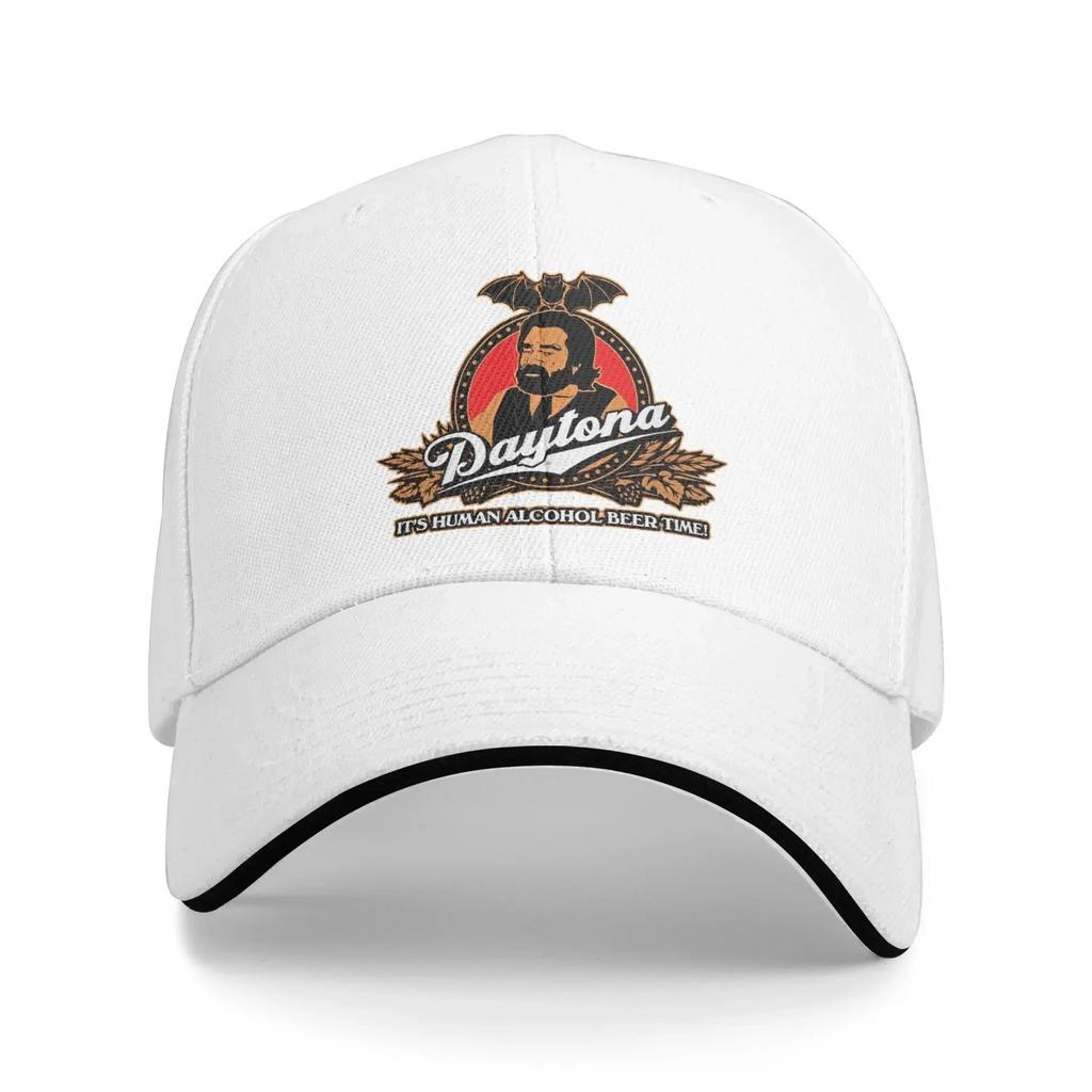 Jackie Daytona's Human Alcohol Beer Time Baseball Cap Outdoor Sports Sun-Proof Trucker Hat Female Male Fashion Snapback Cap