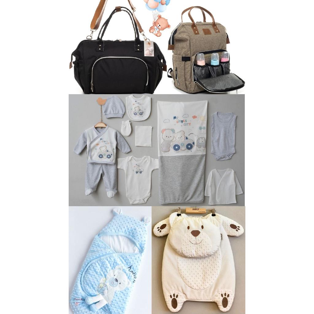 Organic Baby 8 Piece Hospital Release Unisex Coffee With Milk