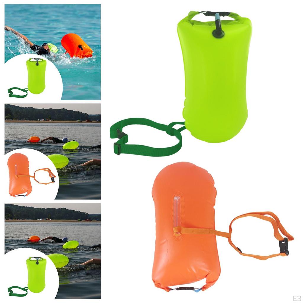 Schwimmboje Schwimmkörper Trockensack PVC Vollständig Wasserdicht Abnehmbar Gut Sichtbare Ausrüstung für Offenes Wasser