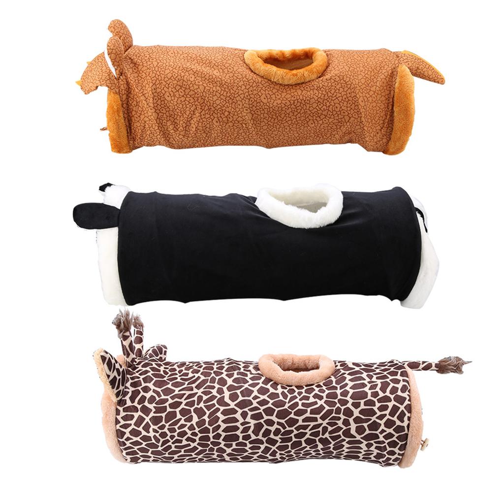 Pet Cat Tunnel Toy Portable Tunnel Safe Portable Folding Collapsible Fabric Tunnel for Pet Cat Dog Rabbit Pet Supplie