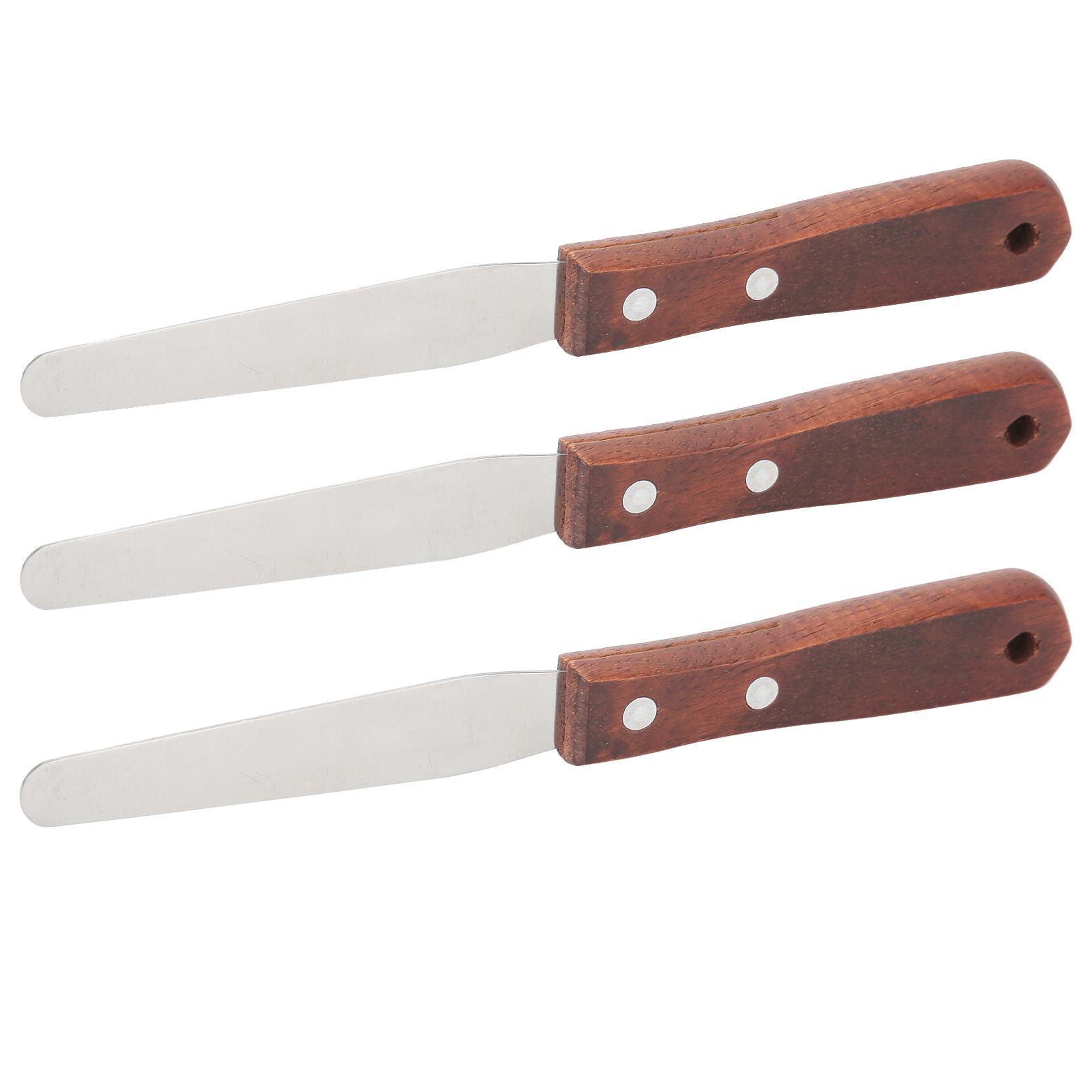 

3pcs Waxing Sticks Stainless Steel Hair Removal Waxing Spatulas Depilation Applicator