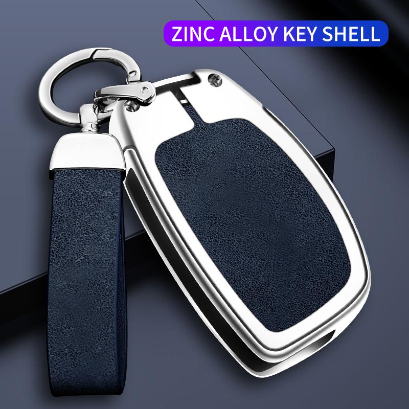 New Zinc Alloy Car Key Case Cover For Hyundai Ix25 Ix35 I10 I30 Solaris Tucson Sonata Santa Fe Sport Mistra Elantra Creta Verna