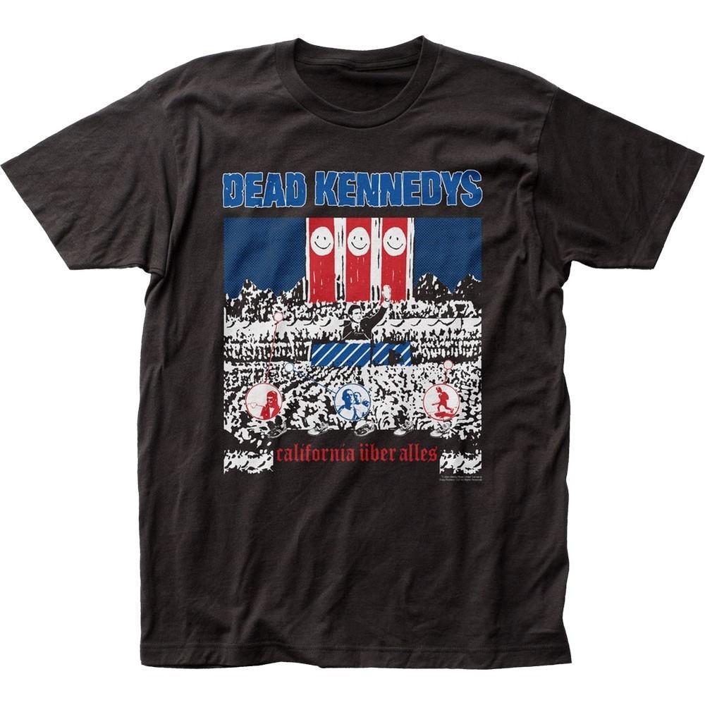 Dead Kennedys California Uber Alles Mens T Shirt Music Classic Band Tee Black Unisex T-Shirt L