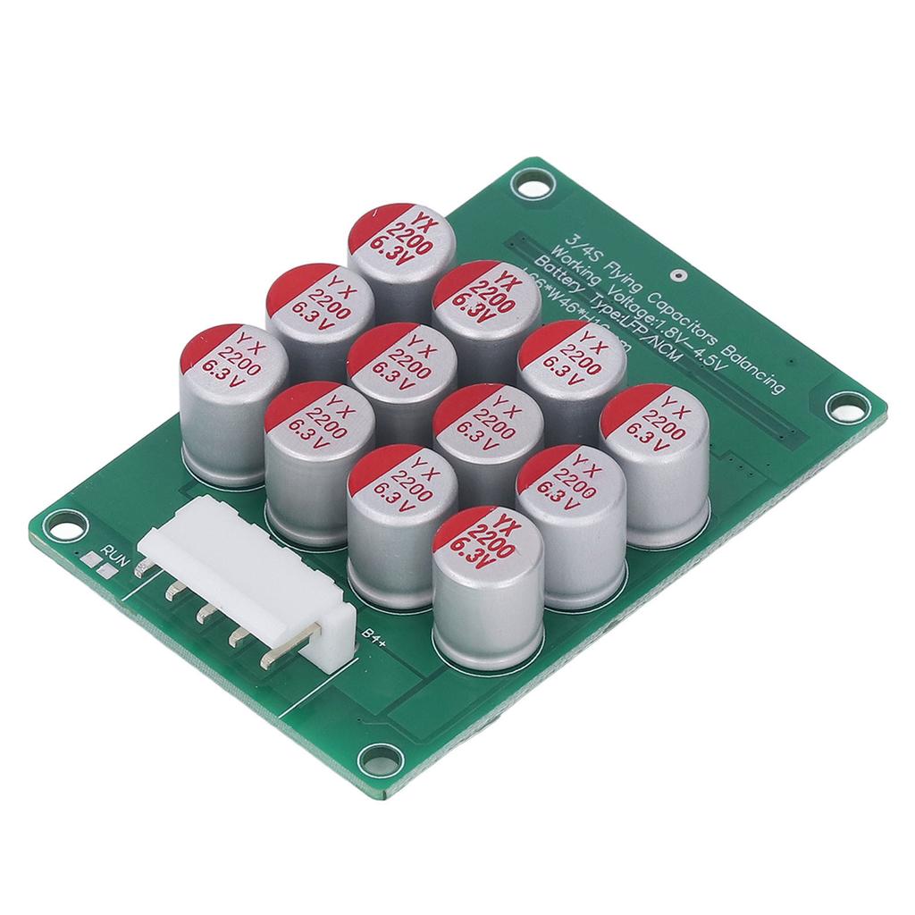 4S Battery Active Equalizer with Cable Lithium Battery Balance Board for Ternary LFP Cells 1.8V‑4.5V No Shell