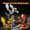 13 Glücklicher Dummy Fliegender Drache Actionfigur Mehrgelenkig Beweglich DIY Zusammengebaut Roboterfigur Schreibtischdekoration Nova Geschenk