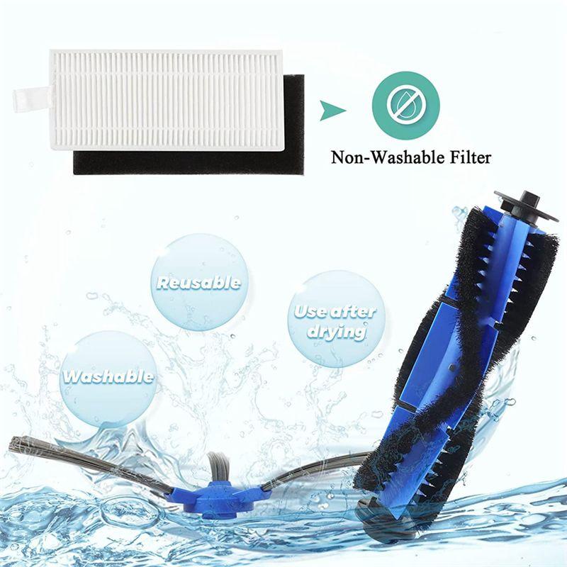BHBL Hauptbürste Seitenbürste Filter Ersatzteile für RoboVac 11S 15C 30C 35C Zubehör Saugroboter
