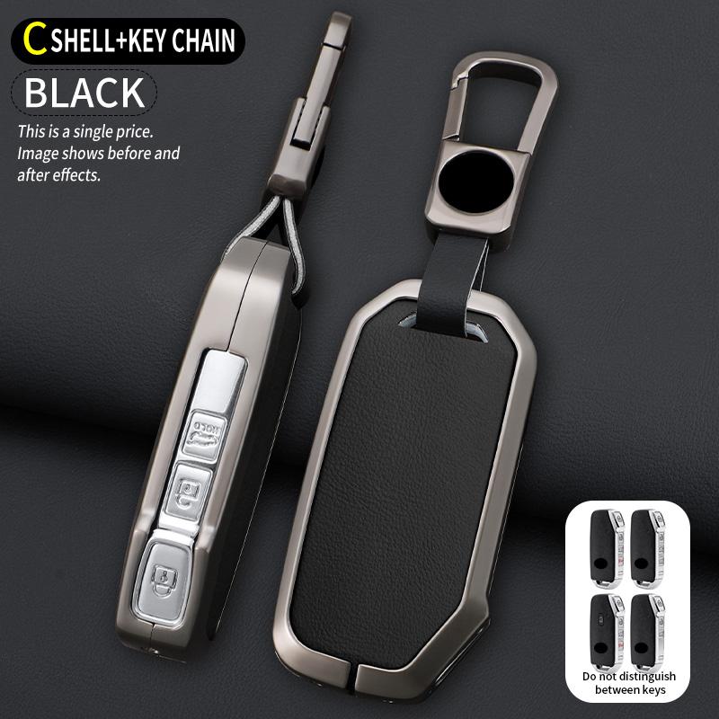 

Zinc Alloy Car Remote Key Case Cover Shell Accessories For Kia Ceed Cerato Forte Niro Seltos Sorento Soul Sportage Telluride K5 Q28170QQ-