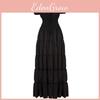 Medieval Renaissance Women's Long Dress Stage Costume Halloween Cos Role Playing Vintage Clothing