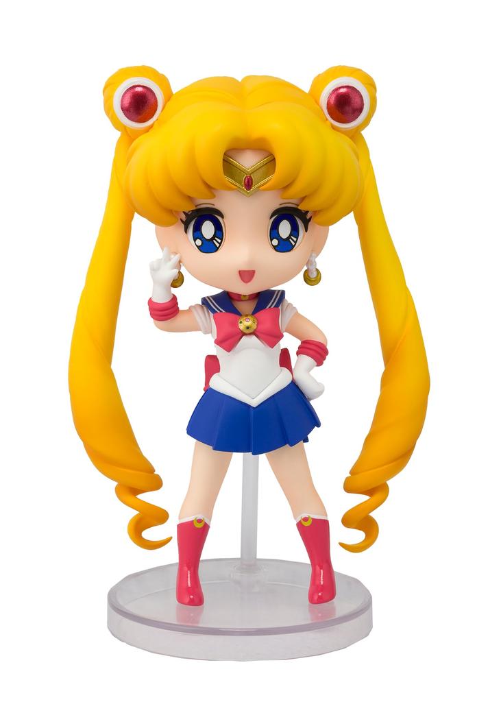 Figuarts mini Sailor Moon Sailor Moon 90mm malt bevegelig figur (videresalg versjon) ca. PVC og ABS