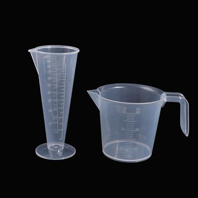 Plastic Measuring Cup With Scale Handle Transparent Measuring Cups Nesting