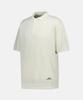 Sun Love Crochet Knit Polo Ivory