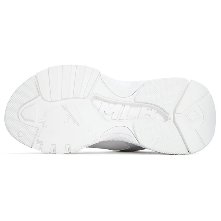 MLB Big Ball Chunky Artificial Leather Low top Chunky Sneakers Unisex Ecru 3ASHCS12N-50WHS