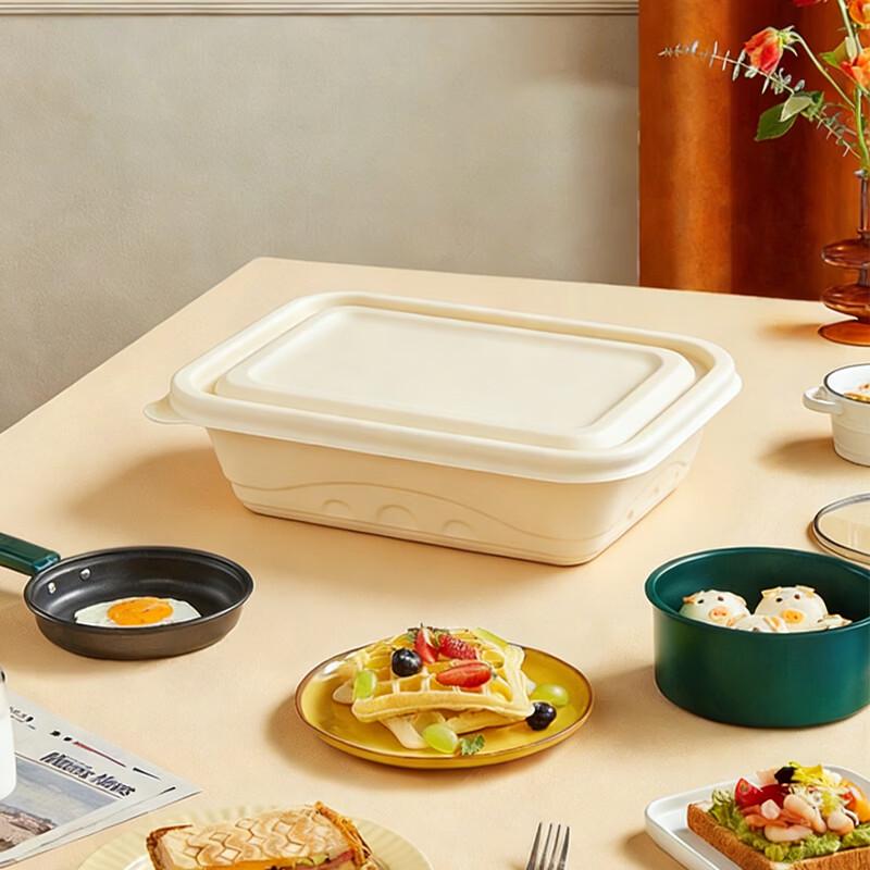 Jiwanggu Biodegradable Corn Starch Disposable Lunch Boxes