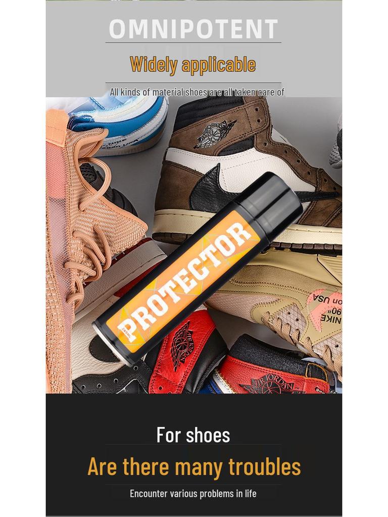 Shoe Protector Spray: Waterproof & Stain-Resistant for Suede, Nubuck & Snow Boots