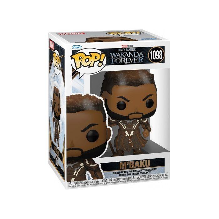 Figurine funko pop! - gamestop ltd - black panther : wakanda forever - marvel - intérieur - mixte