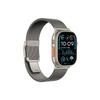 Pasek Tytanowy Na Applewatch 38/40/41/42/44/45/46/49 Mm - Srebrny