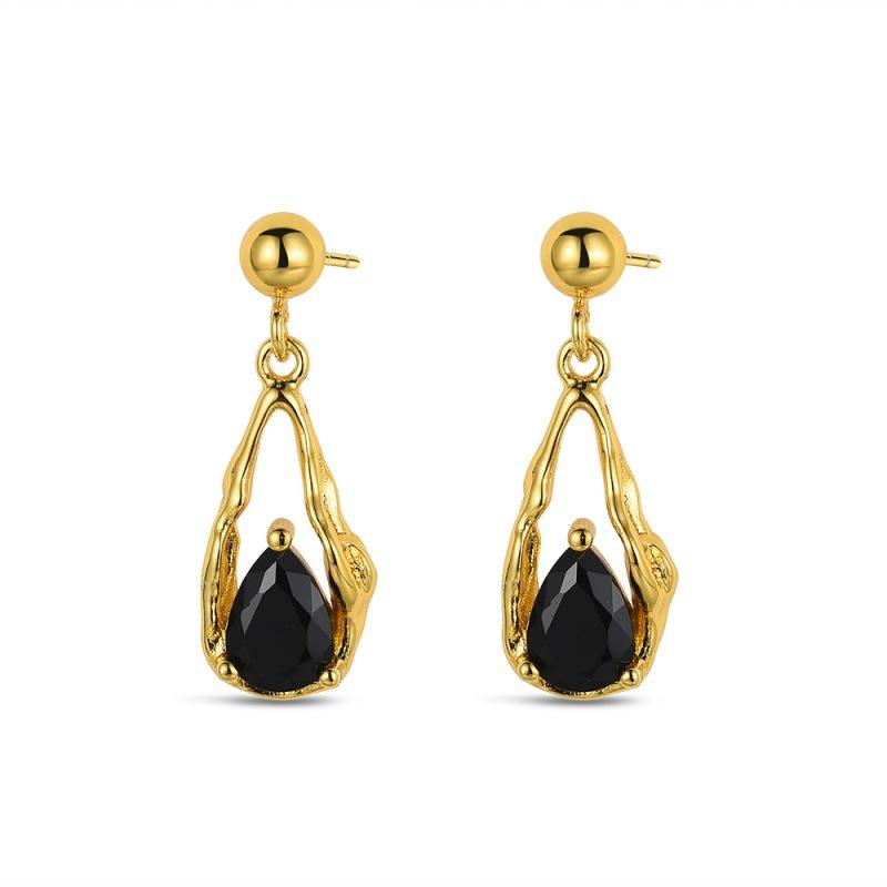 Earrings Fashion Jewelry Cross Border Unique Irregular Autumn Winter Stylish High End Designer Look