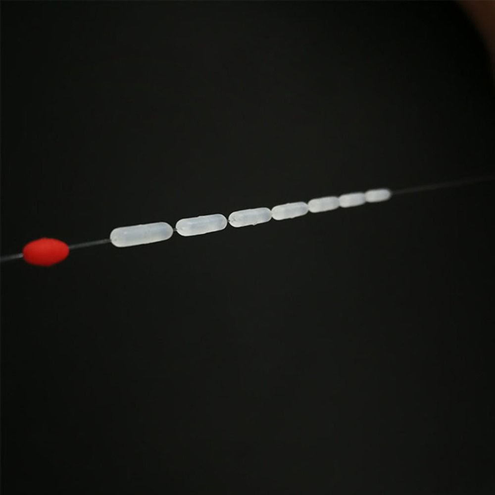 Rubber Fishing Stopper Fishing Floating Beans Fishing Space Beans Fish Beans Float Beans Oval Float