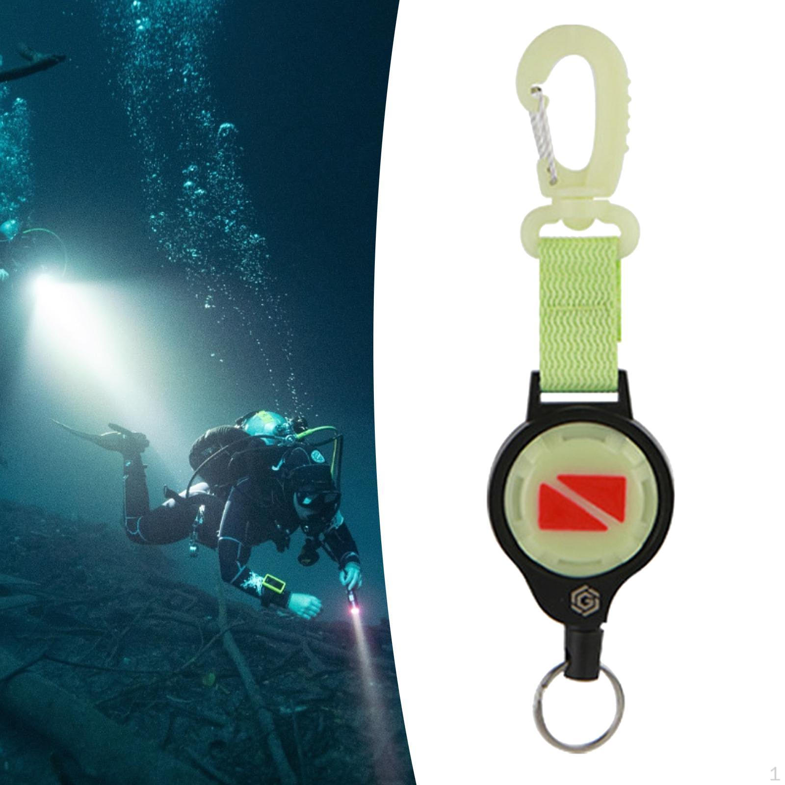 

Diving Gear Retractor Anti Lost Rope Scuba Flashlight Webbing Strap Camera Lanyard for Snorkeling 31