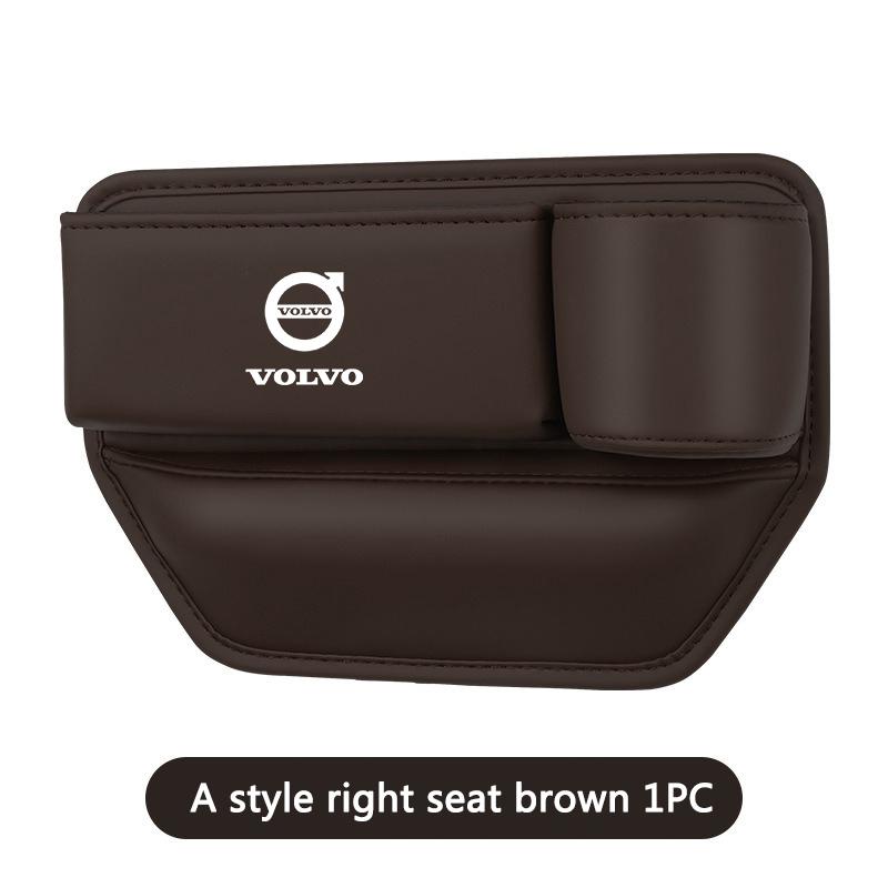 Autositz-Spalt Leder Aufbewahrungsbox Becherhalter Handyhalterung Für Volvo RDesign XC90 XC60 S60 V40 XC40 V60 V50 S40 XC70 C30 C70 C40 S70