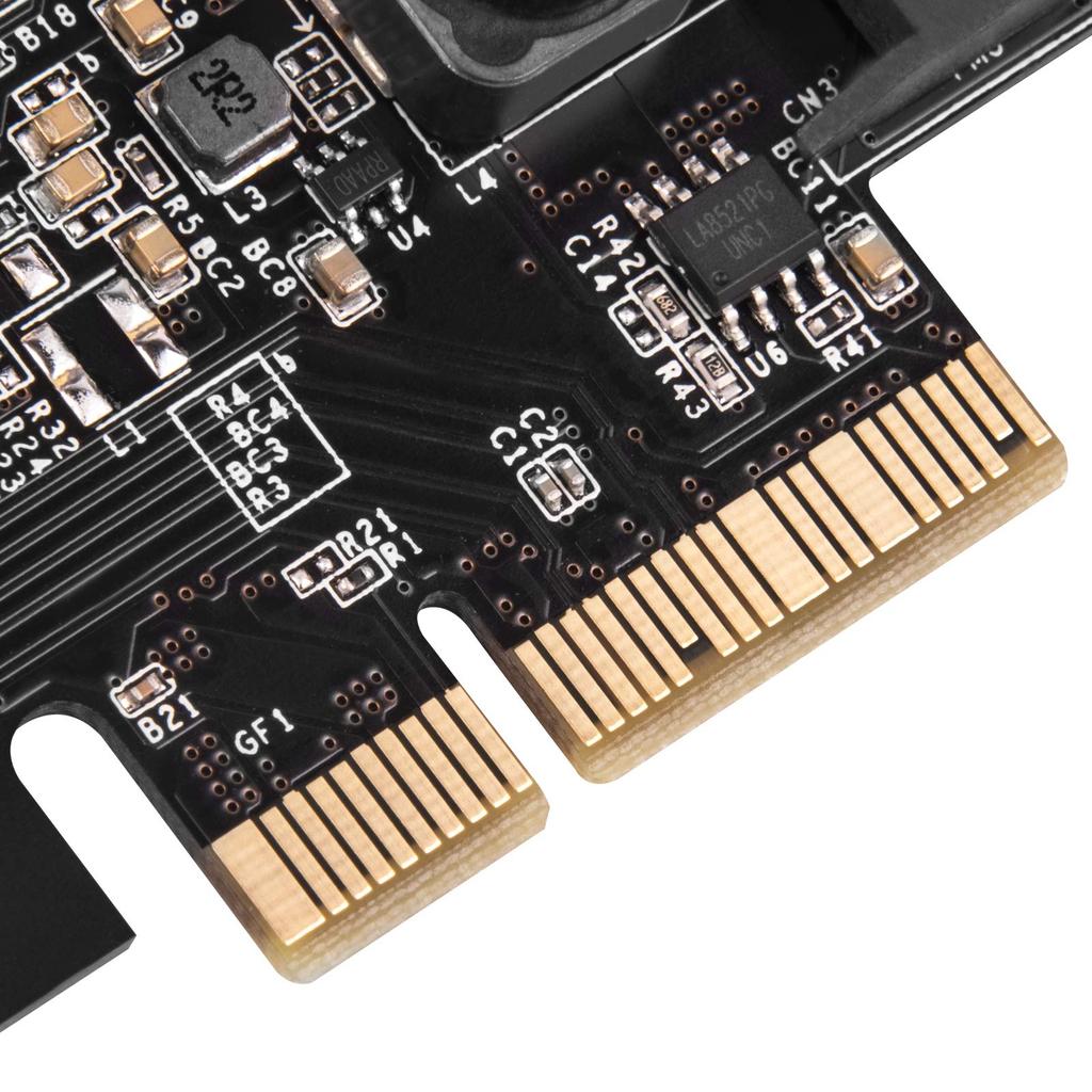 Silverstone USB 3.2 PCI Express Card with Internal 20-Pin Key-A Connector (SST-ECU02-E)