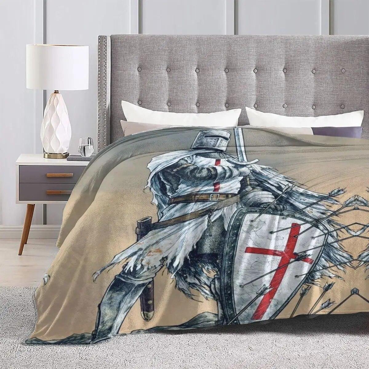 Фланелевое одеяло рыцаря тамплиера — фото 4