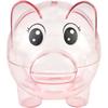 Piggy Bank, Plastic Money Bank, Transparent Money Jar, Coin Bank for Girls and Boys, Gifts for Birthday, Easter, Christmas, Baby Shower