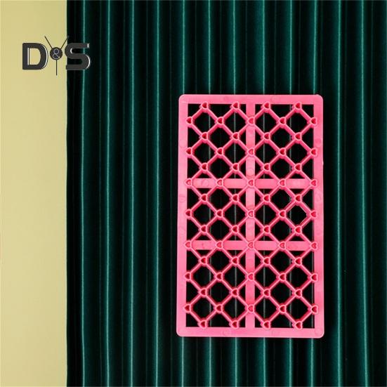 DIY Fondant Mold Brick Pattern Useful Heat Resistant Quick Release Embossing Mold