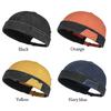Fashion Hip Hop Beanie Street Hat Cotton Adjustable Skullcap Solid Color Washed Denim Melon Beanie Cap Outdoor