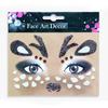 For Christmas Make Up Halloween Party Animal Face Sticker Glitter Sparkling Face Art Stickers