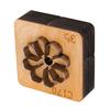 Flower Leather Cutting Die Wooden Base Steel Blade Multifunctional Leather Punching Mold Die Cutter for Decors Crafts