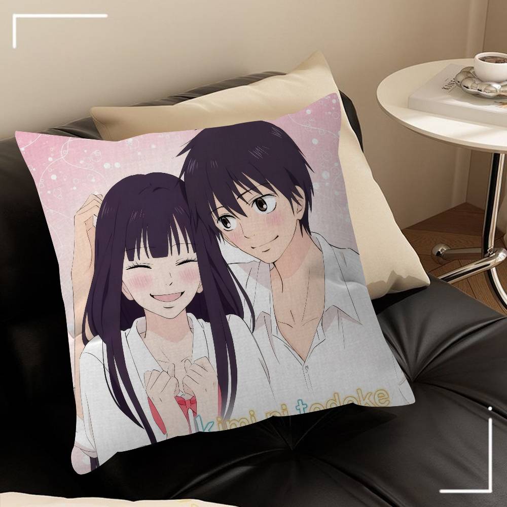 Anime Kimi Cute Ni Todoke   Personalized Pillow Cover Kids Bedroom Wild Party Decor Pillowcase Kid Birthday Shower Gift