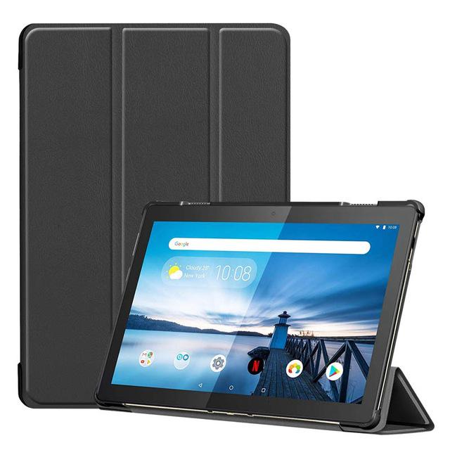 

Магнитный чехол из искусственной кожи для Lenovo Tab M10 TB-X605F TB-X605L, тонкий тройной складной чехол для планшета с подставкой для Lenovo M10 10,1
