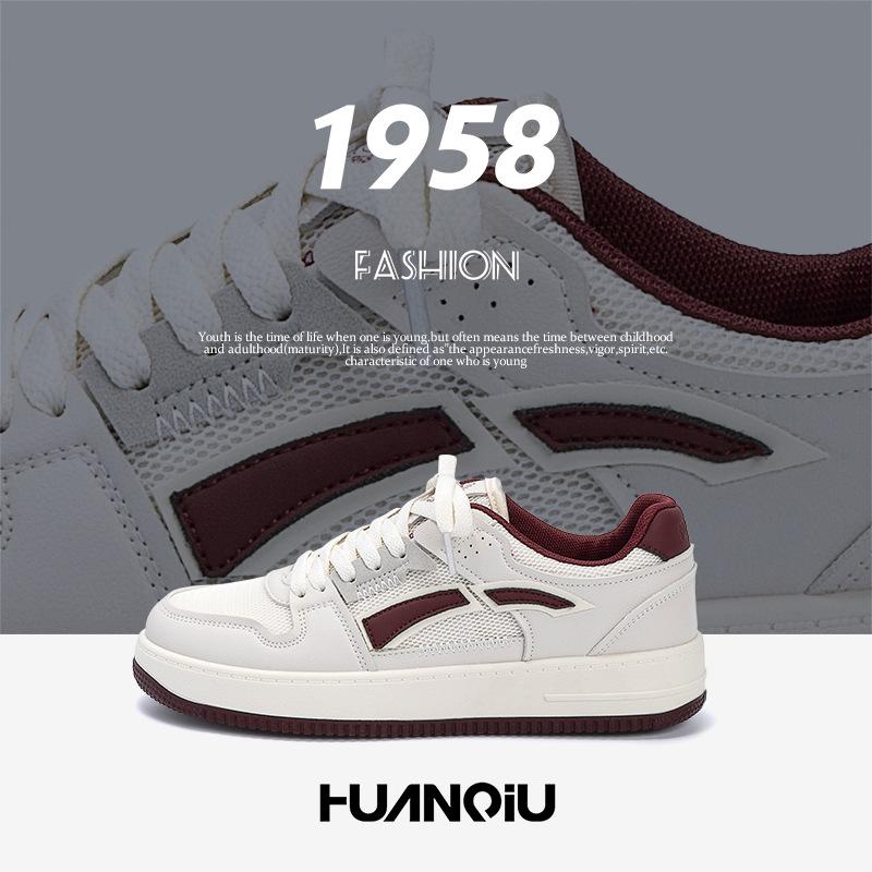 Global Summer Mesh Board Shoes ZHQ-HY113-2 Summer Trend Little White Shoes Men's Mesh Breathable Sports Shoes