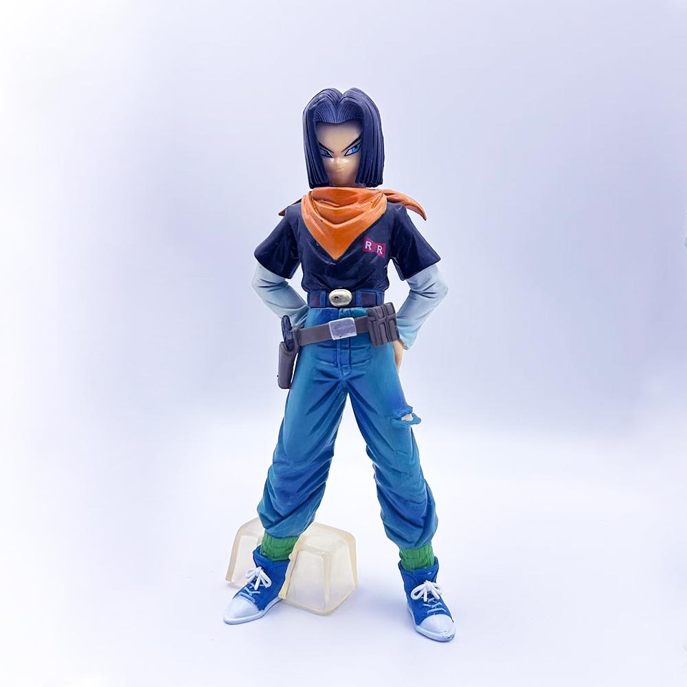 Hot Dragon Ball Z Android 17 18 Figure Android 18 Pvc Action Figures Collection Model Toys For Children Christmas Gifts