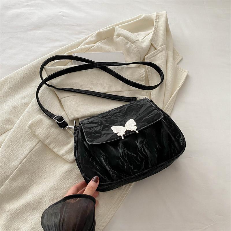 Elegant Butterfly Casual Shoulder Bag With Fashionable Aesthetic For Women In Four Colors