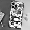 Sewing Scissors Buttons Phone Case For iPhone 17 16 15 14 12 11 13 Pro Max Mini 15 16 Plus 16e 17 Air Bumper Cover