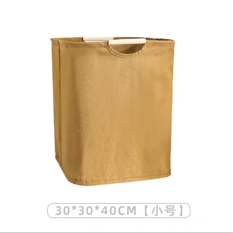 1PC Capacity Storage Dirty Clothes Basket Fabric Laundry Basket Portable Storage Basket Household Storage Box Portable