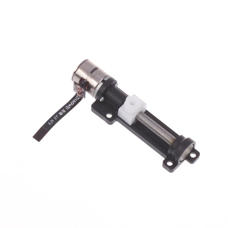 Single 8mm 2-phase 4-wire Precision Stepper Motor, DC 5V 14mm Planetary Gearbox, Metal Screw Slider Nut